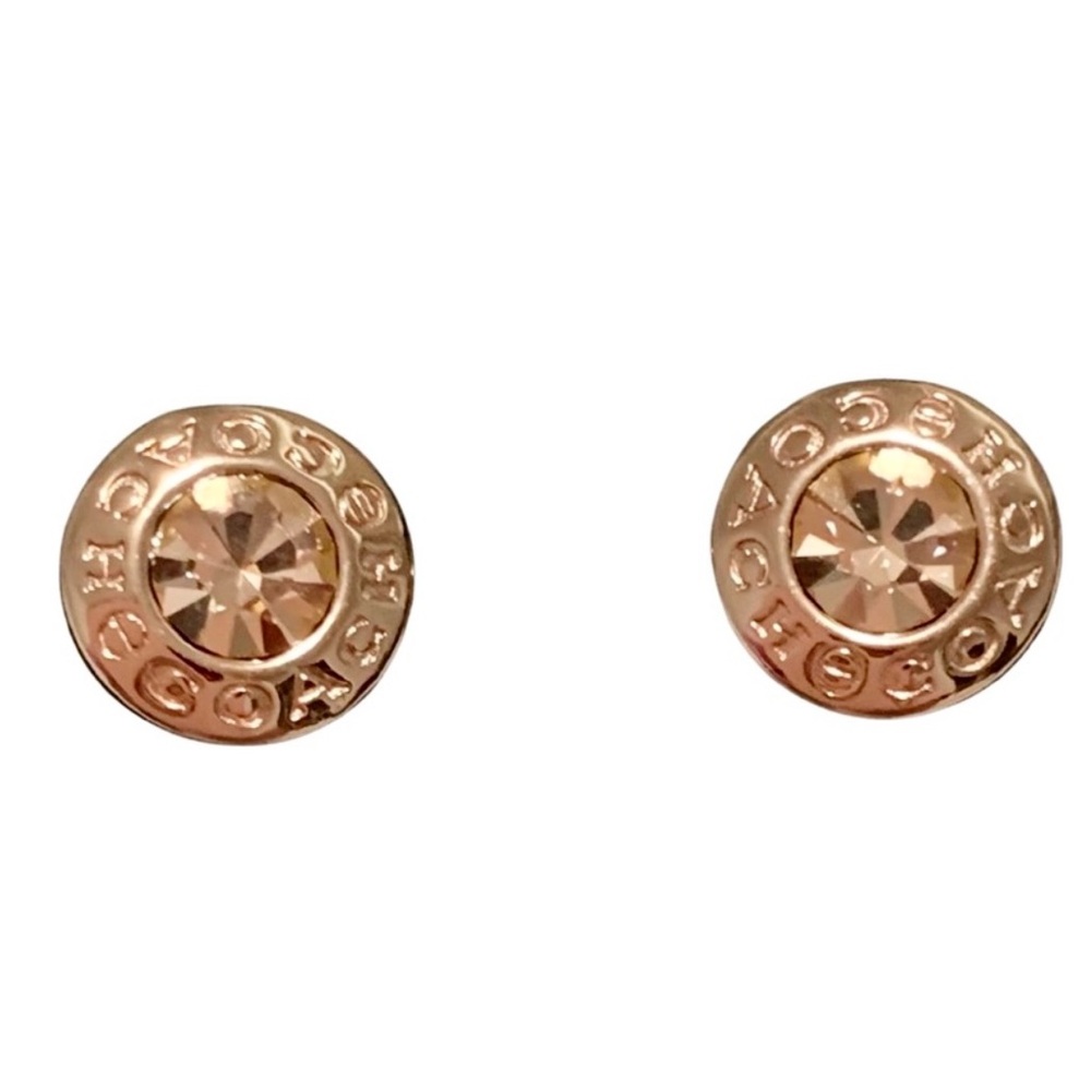 Coach Rosegold Earrings
